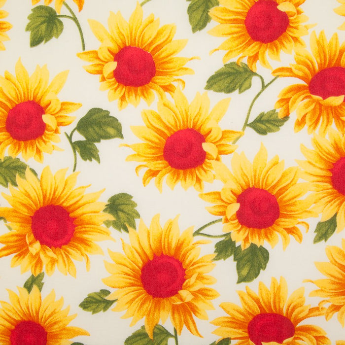 Fat Quarter Bundle - Sunflower & Check - Cotton Fabric