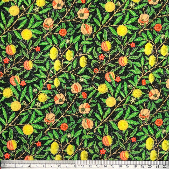 Pomegranate by William Morris printed on a cotton percale fabric
