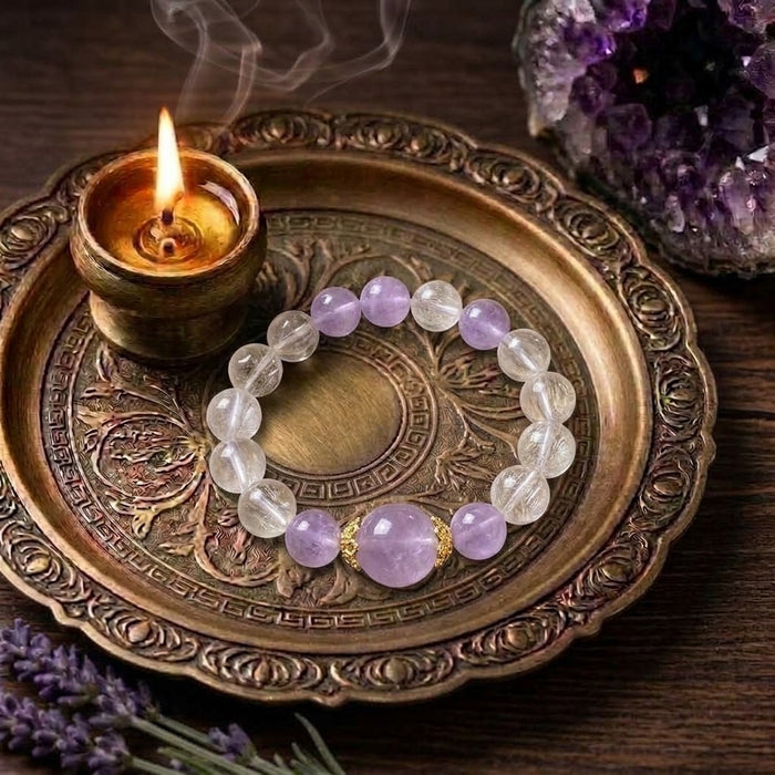 Five Elements Wu Xing crystal bracelet - Crystalvana