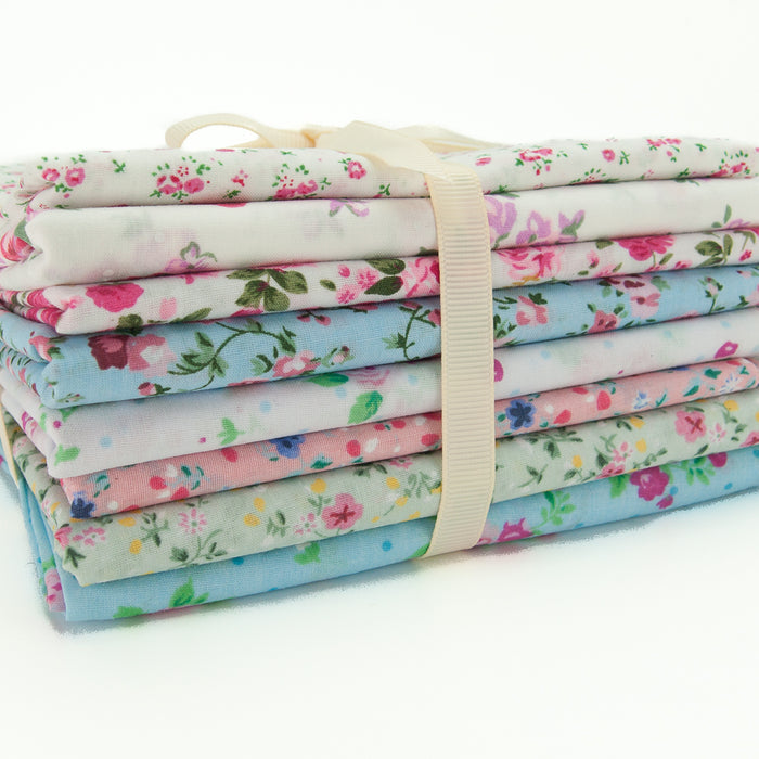 Floral Polycotton Remnants Packs