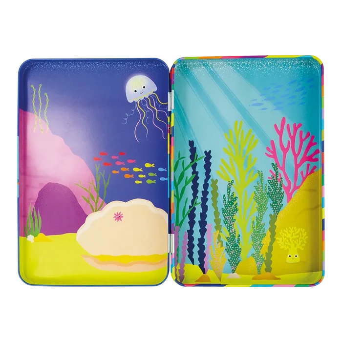 Floss & Rock Ocean Magnetic Playtime Tin Set