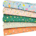 A fat quarter bundle of Lewis & Irene Flower Market prints