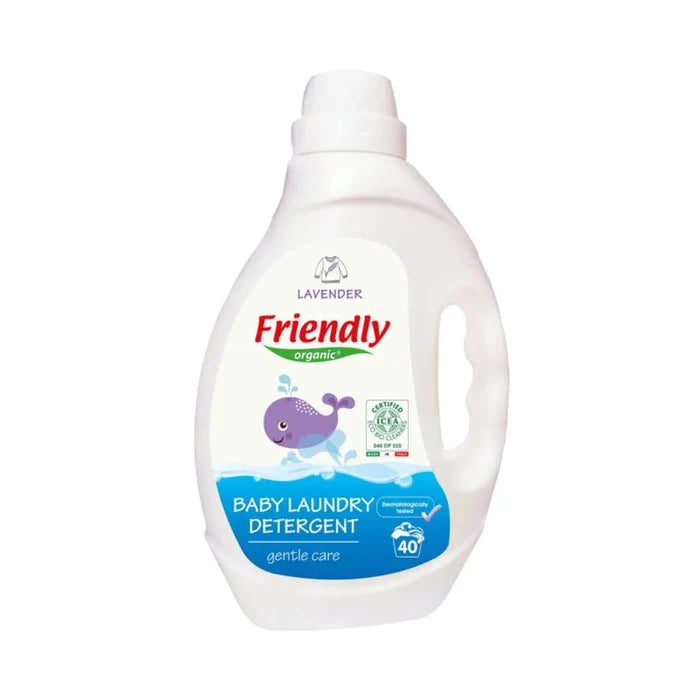 Friendly Organic Baby Laundry Detergent - Pack of 2 (Lavender)