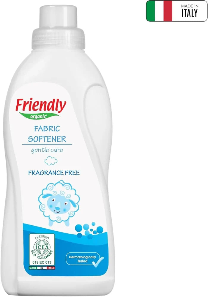 Friendly Organic Fragrance Free Baby Fabric Softener (750 ml)