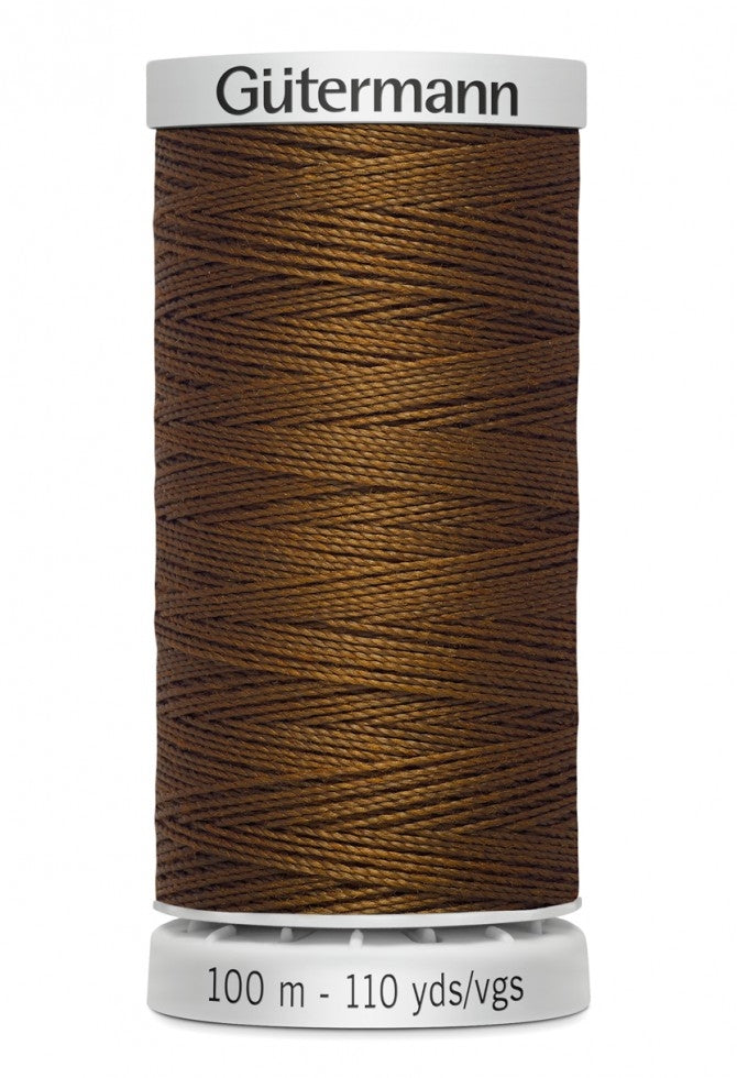 Gutermann Thread - Extra Strong - 100 Metres - Brown