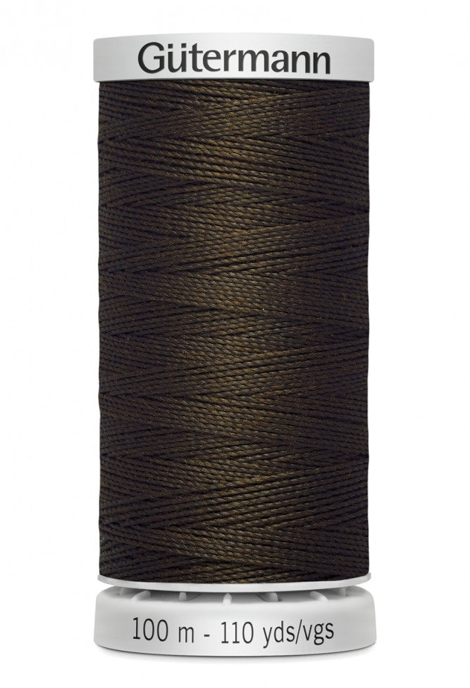 Gutermann Thread - Extra Strong - 100 Metres - Brown