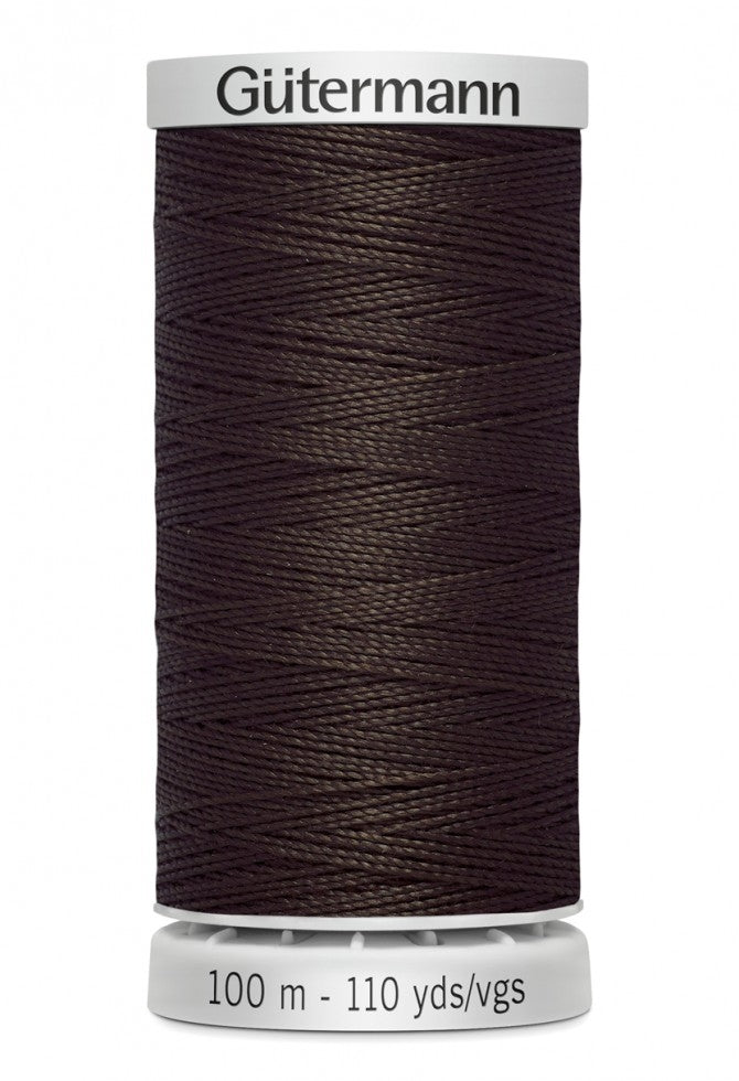 Gutermann Thread - Extra Strong - 100 Metres - Brown