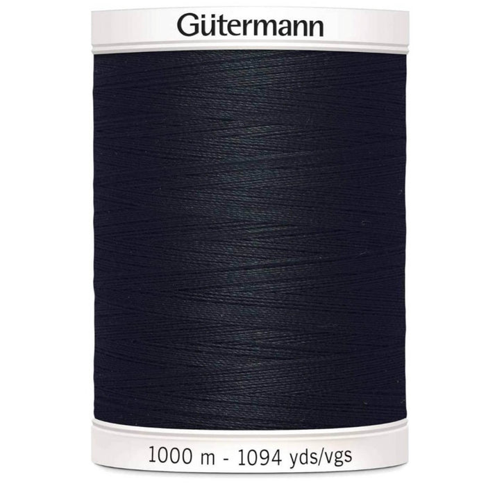 Gutermann Thread - Sew-All 1000 Metres - Black/White