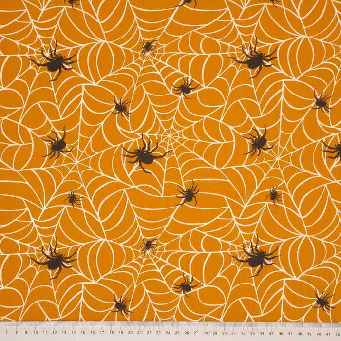 Halloween Bat & Pumpkin Bundle - Fat Quarters - Polycotton