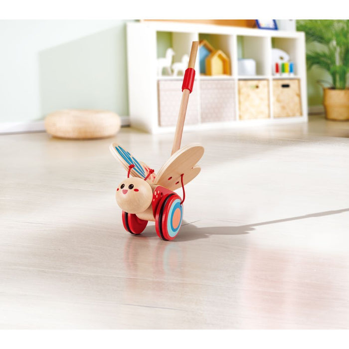 Hape Butterfly Push & Pull Walking Toy