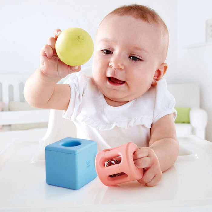Hape Geometric Stacking Rattle Set