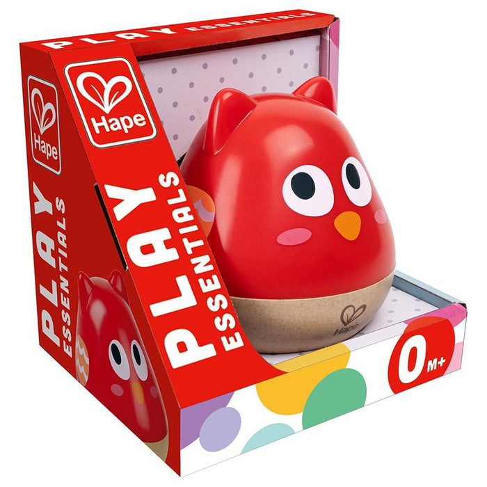 Hape Owl Musical Wobbler (Red)