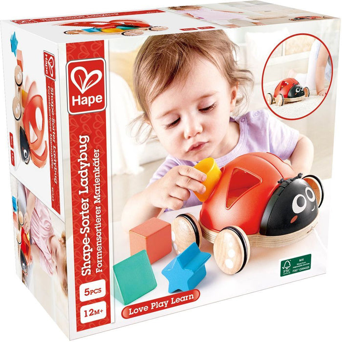 Hape Shape Sorter Ladybug