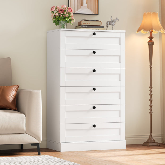 Homfa 6 Drawer Vertical Dresser
