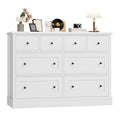 Homfa 8 Drawer Horizontal Combo Dresser