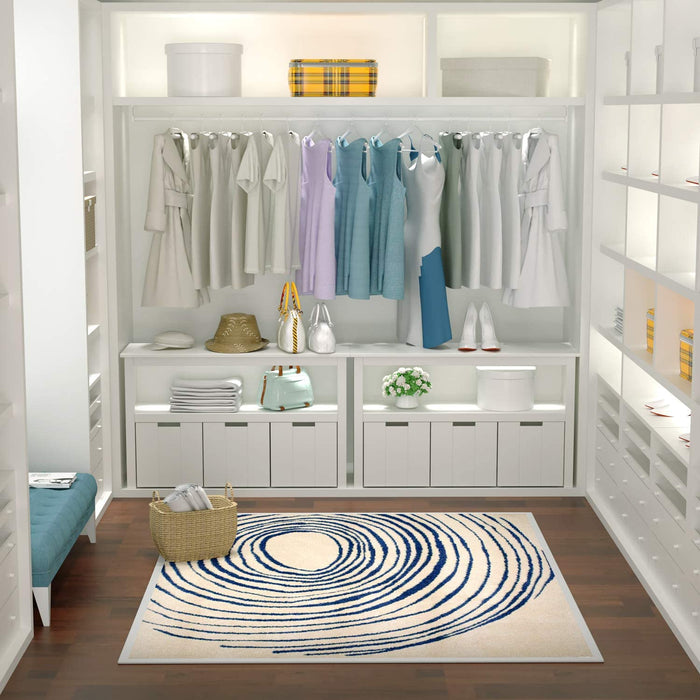 Homfa Kids Toy Storage Cabinet, Toddler's Room Chest Cabinet 3 Drawers with Wheels and Large Storage Cube Shelf for Children's Playroom, White