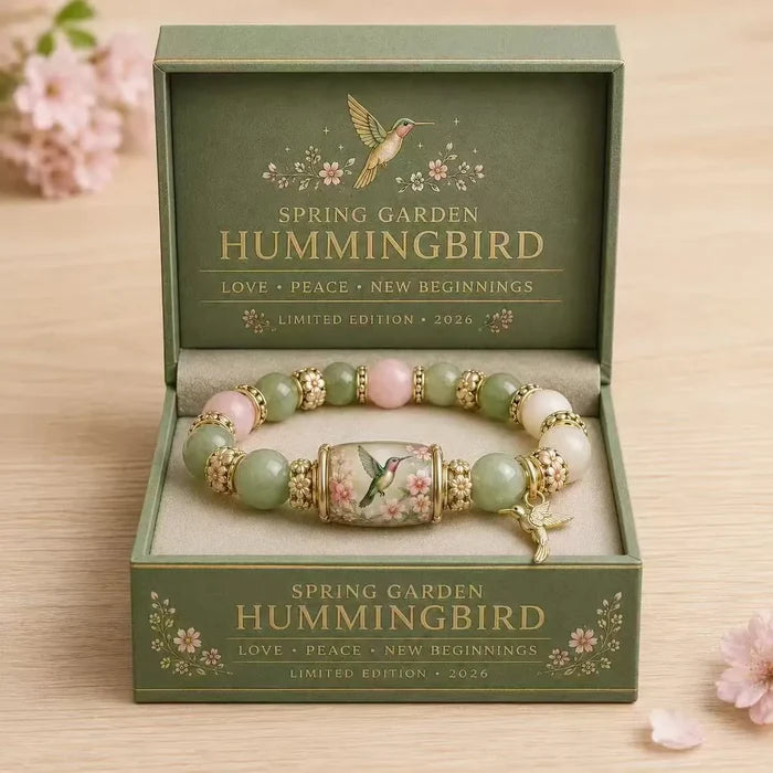 Hummingbird Theme Limited Edition Bracelet Gift Box - Crystalvana - 详情-01
