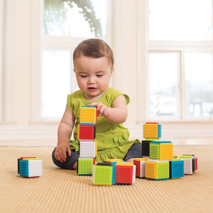 Infantino Baby Press & Stay Sensory Block Activity Toy