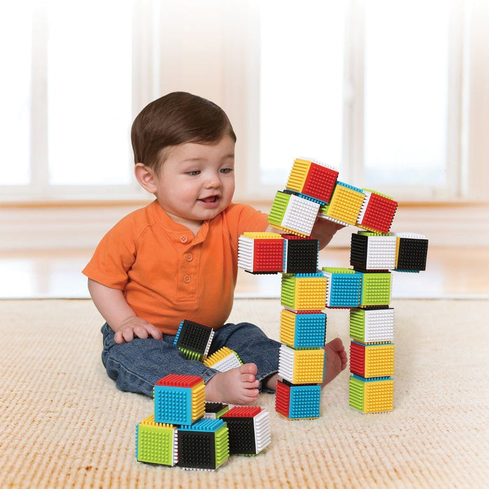 Infantino Baby Press & Stay Sensory Block Activity Toy