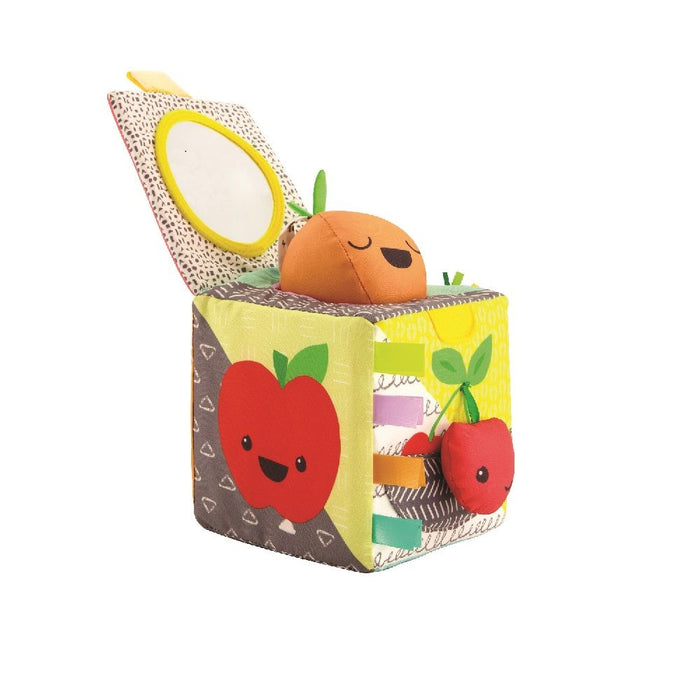 Infantino Peek And Seek Sensory Discovery Cube (Fruit)