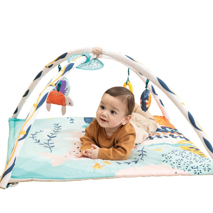 Infantino Underwater 3 In 1 Activity Gym With Sea Themed Toys