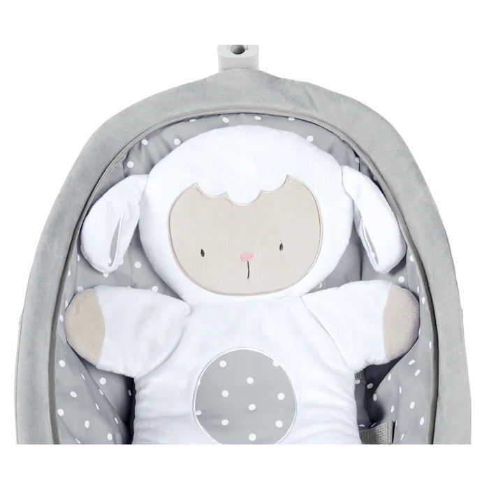 Ingenuity 2 In 1 Cuddle Lamb Rocker and Bouncer