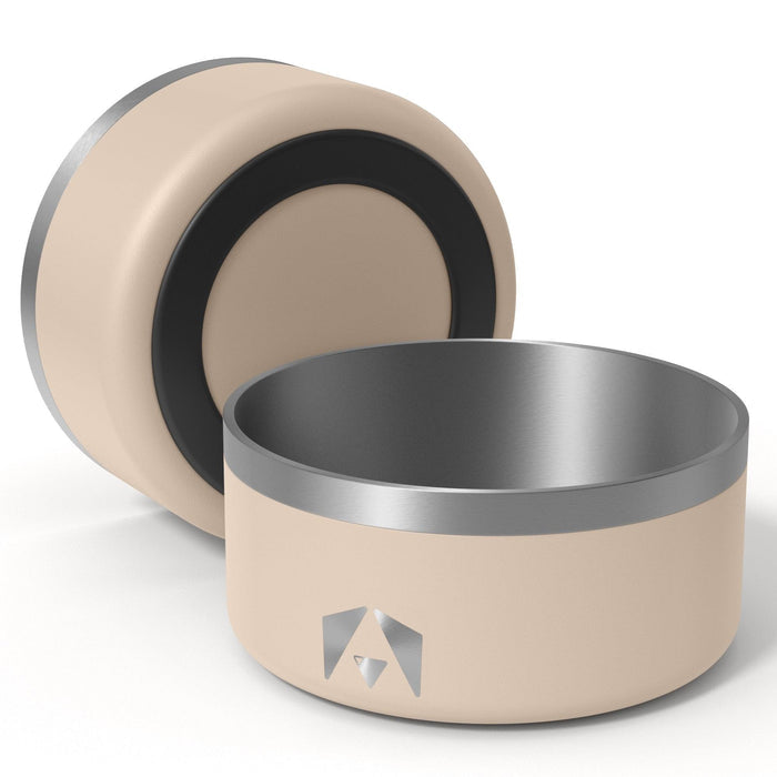 INVIROX DOG BOWL Non-Slip Stainless Steel (64 OZ) - INVIROX DOG TRAINING GEAR