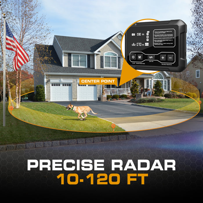 INVIROX RADAR WIRELESS FENCE FOR DOGS - INVIROX DOG TRAINING GEAR