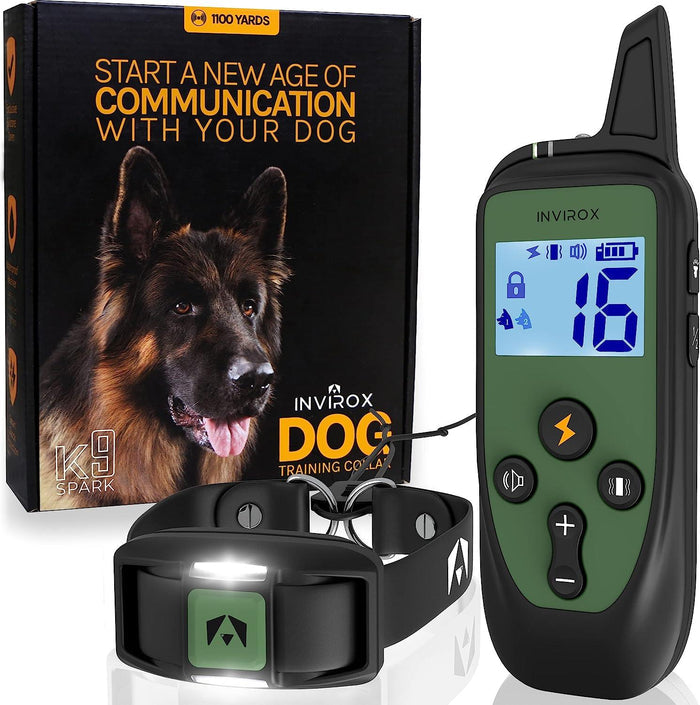 INVIROX SPARK K9 Dog Training Collar - INVIROX DOG TRAINING GEAR