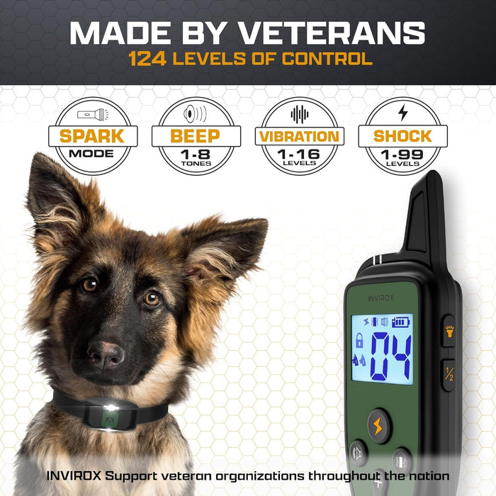 INVIROX SPARK K9 Dog Training Collar - INVIROX DOG TRAINING GEAR