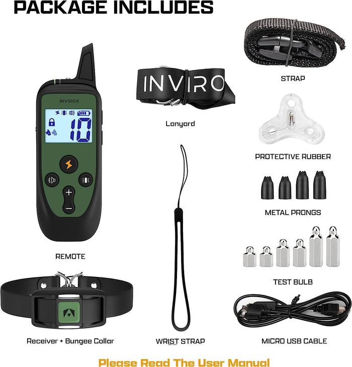 INVIROX SPARK K9 Dog Training Collar - INVIROX DOG TRAINING GEAR