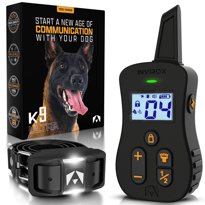 INVIROX ULTRA K9 Dog Training Collar - INVIROX DOG TRAINING GEAR