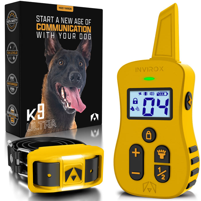 INVIROX ULTRA K9 Dog Training Collar - INVIROX DOG TRAINING GEAR