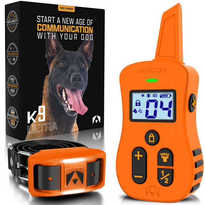 INVIROX ULTRA K9 Dog Training Collar - INVIROX DOG TRAINING GEAR