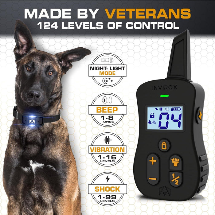 INVIROX ULTRA K9 X2 DOG TRAINING COLLARS SYSTEM - INVIROX DOG TRAINING GEAR