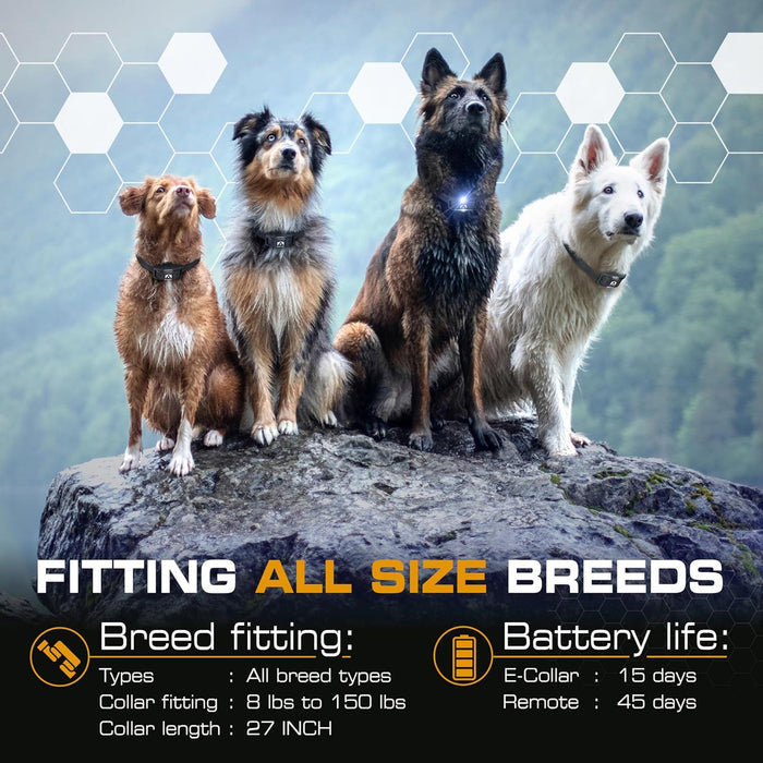 INVIROX ULTRA K9 X2 DOG TRAINING COLLARS SYSTEM - INVIROX DOG TRAINING GEAR