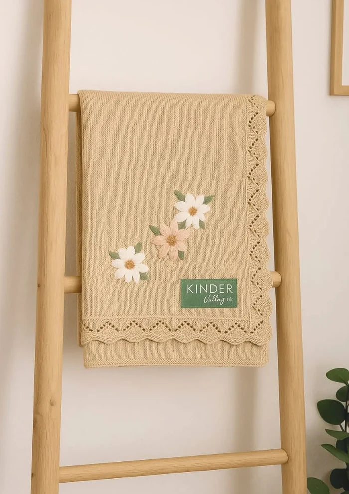 KInder Valley 100% Cotton Knitted Blanket