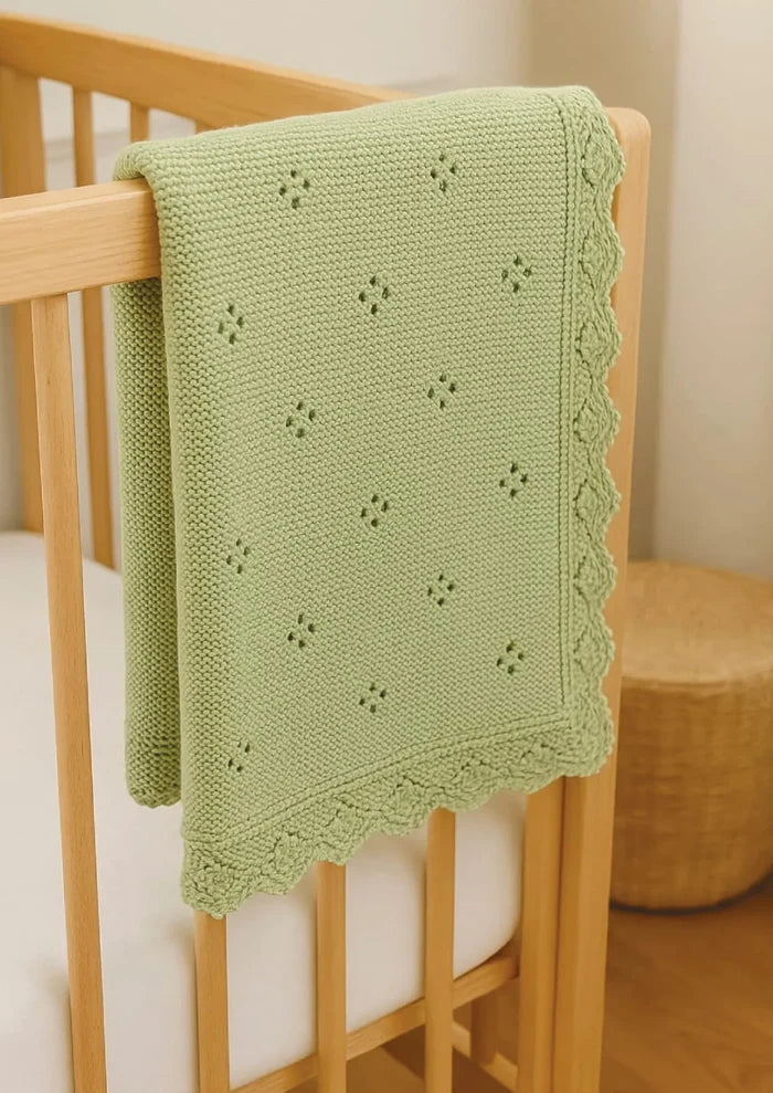 KInder Valley 100% Cotton Knitted Blanket