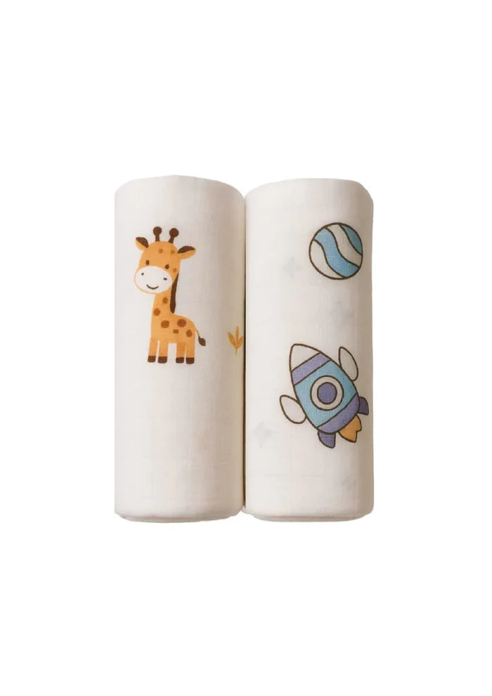 Kinder Valley Bamboo Swaddle - Pack of 2