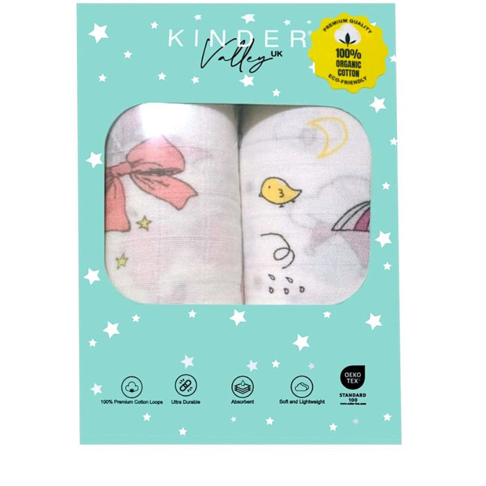 Kinder Valley Bamboo Swaddle - Pack of 2