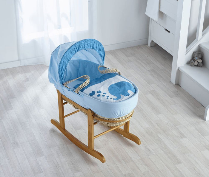 Kinder Valley Elliot The Elephant Moses With Natural Rocking Stand