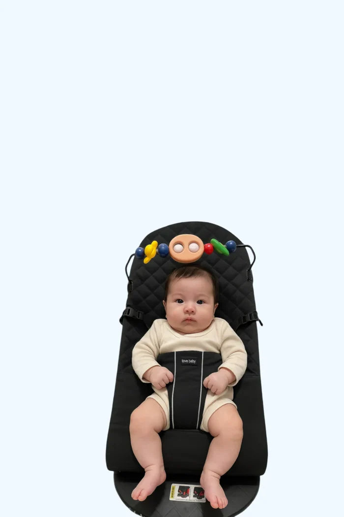 Kinder Valley Light Weight Snuggle Bouncer With Toys