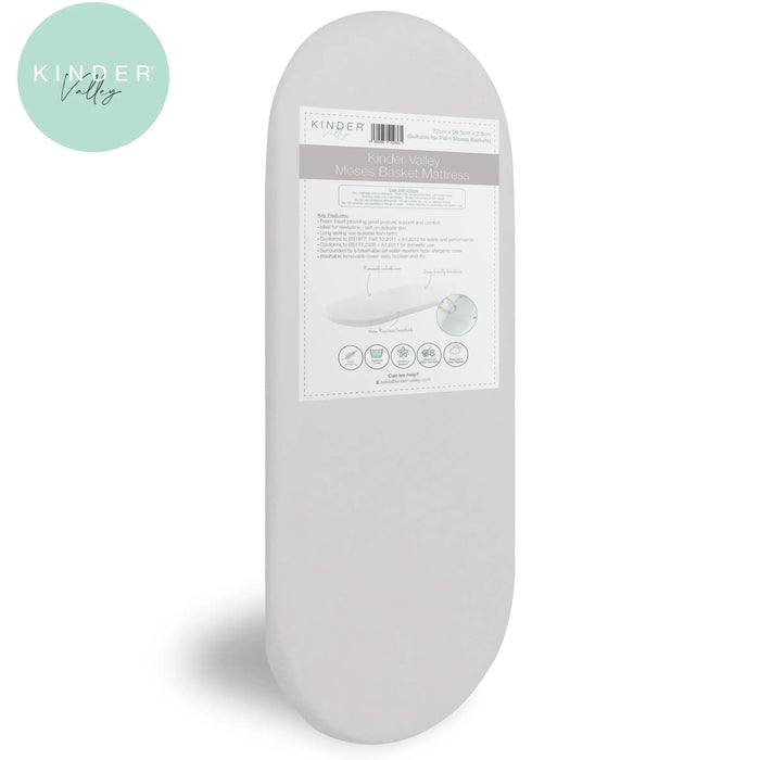 Kinder Valley Palm Moses Basket Mattress