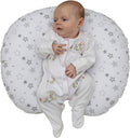 Kinder Valley Silver Star Donut Pillow