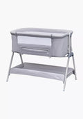 Kinder Valley Snoozie Bedside Crib (Antartica Grey)