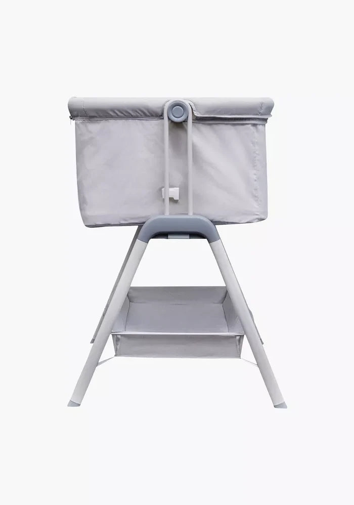 Kinder Valley Snoozie Bedside Crib (Antartica Grey)