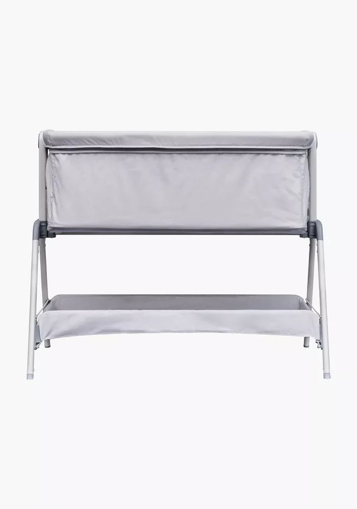 Kinder Valley Snoozie Bedside Crib (Antartica Grey)