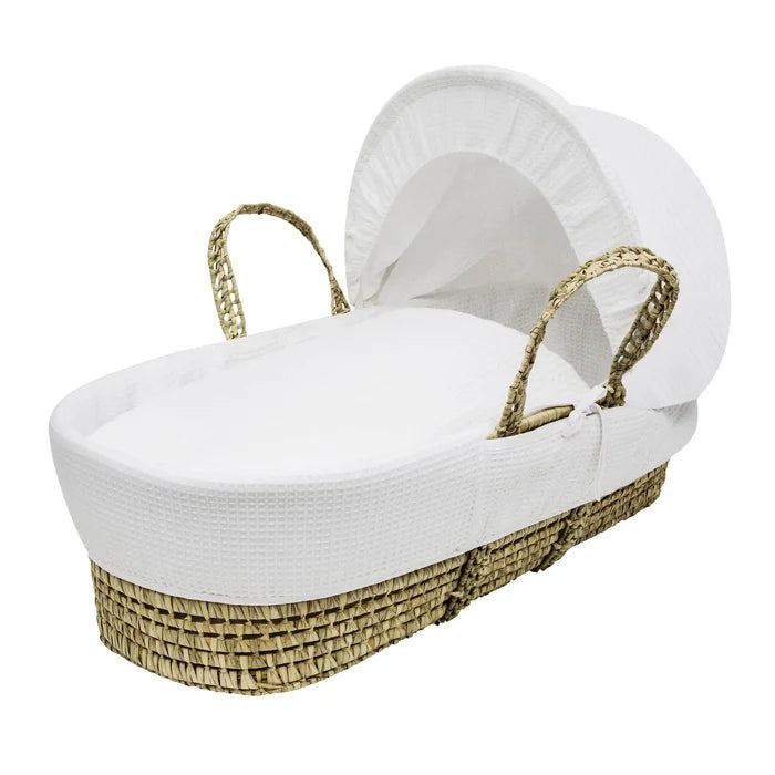 Kinder Valley White Palm Moses Basket