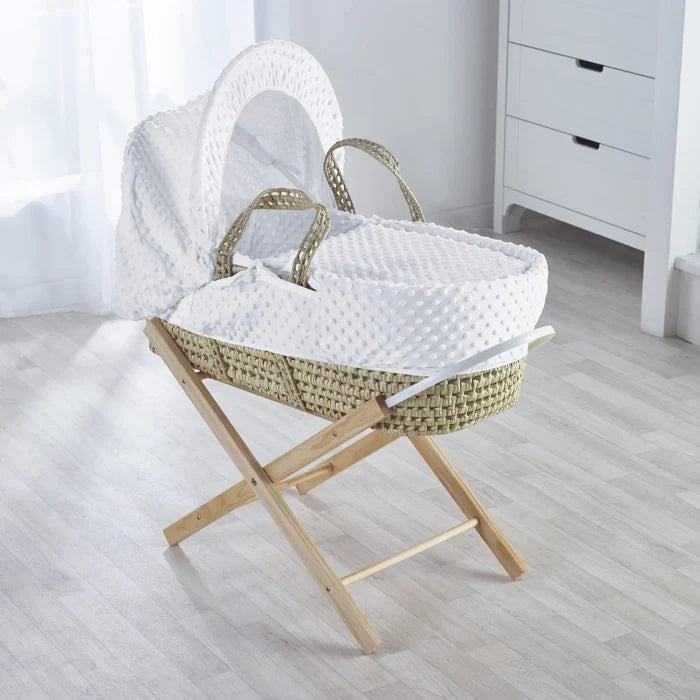 Kinder Valley White Palm Moses Basket