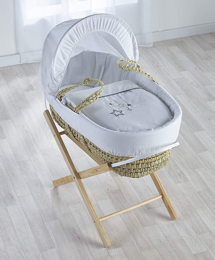 Kinder Valley White Palm Moses Basket